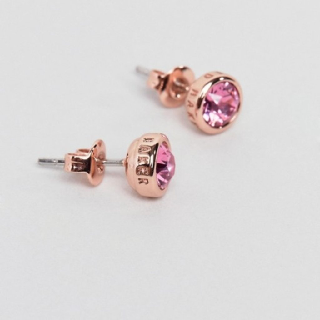 Ted Baker London Sinaa Pink Stud Earrings 25$